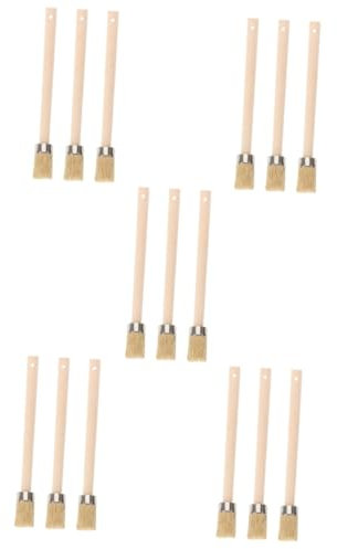 GLEAVI 5 Ensembles Outil De Réparation De Pneus Pinceau À Taches Pinceaux Brosse À Graisse Pour Pneus Brosse À Copeaux Brosse Lubrifiante Pour Montage De Pneus Poils Beige 3 Pièces * 5