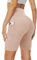 Missluck Radlerhose Damen mit Taschen Kurze Sporthose Hohe Taille Leggings Blickdicht Shorts Sommer Hose für Yoga Gym (Aprikose,L-XL)