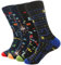 PETIBU 4 Paar lustige Herrensocken, Herrensocken, Fantasiesocken, originelle Geschenke für Herren, Baumwollsocken, 4 x Videospiele, 40-46