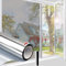 Linarun One Way Window Film Privacy 44.5x400 Privacy Film for Glass Windows Heat Reflective Window Film, Anti Glare UV Window Tint Film Home, Non-Adhesive, Static Cling, Silver