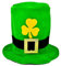 Oseczmut Wichtelhut, grüner Wichtel-Hut | Irischer Urlaubskostüm-Zubehör – St. Patrick's Day Kostümzubehör, Leprechaun Hut für