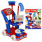 Arzt Trolley für Kinder – 13-teilig – 48 cm hoch – Mit Spielzeug-Zubehör – Ab 3 Jahren geeignet