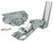 vhbw 2X Türscharnier kompatibel mit Siemens KI20RV52, KI20RV40, KI20RV41, KI20RA60, KI20RA61, KI20RA50FF Kühlschrank - Reparatur-Set