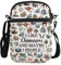 PLITI Dinosaurier-Geschenk, Dino-Fans, Geschenk I Like Dinosaurs And Maybe 3 Personen, Umhängetasche für Dinosaurier-Liebhaber, 3 Personen Dinosaurier Zcbagu, 8.26×5.7×0.78inches