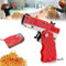 Mini Metal Burst Collapsible Rubber Band Gun Toy with 60pcs Safe Portable Rubber Band Children's Toy,Portable Shooting Game Outdoor Indoor Activities Gift,Christmas Toy for Children