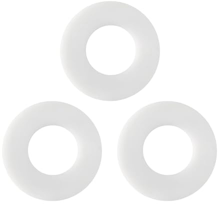 3 Pack Flush Valve Seals, Replaces 816.418.00.1 Silicone Washers for Toilet