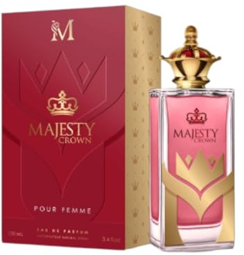 Everlyx Majesty Crown Eau de Parfum, 100 ml, femininer Duft mit süßen und fruchtigen Noten, elegant, modern und raffiniert für selbstbewusste Frauen