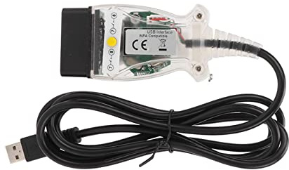 ZASCHMOY K+DCAN-Kabel mit Schalter, USB-Schnittstelle, OBD2-Diagnosetool für E60 E61 E81 E70 E83 E87 E90 E91 E92 E93