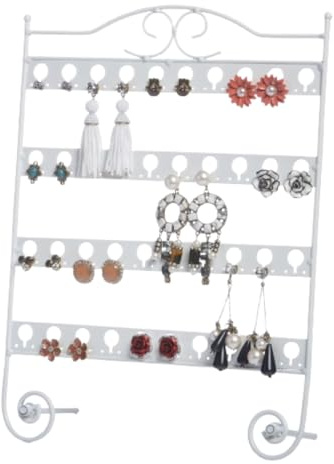 Mango Steam Pendiente y Organizador de Joyas (Blanco)