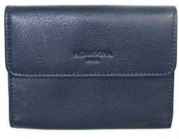 Hexagona Porte-monnaie en cuir ref_xga43163 Bleu 1
