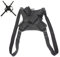 Sword Bag Sword Carry Case Back Strap Waistband for Ninja Hero Cosplay Anime Costume (Back Strap for Dual Sword)