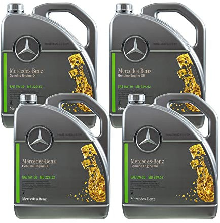 20L Original Mercedes Synthetic Motoröl 5W-30 229.52 A 001 989 37 01 BGA4
