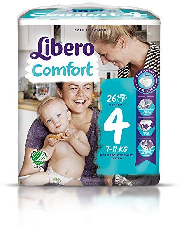 Tena Babywindeln - Libero Comfort 4 (7-11 kg) - Essity Germany GmbH