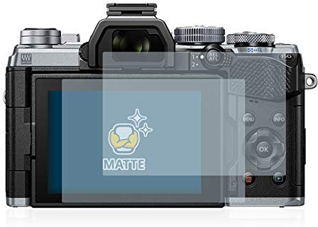 BROTECT Entspiegelungs-Schutzfolie für Olympus OM-D E-M5 Mark III (2 Stück) Matte Displayschutz-Folie, Anti-Reflex, Anti-Fingerprint