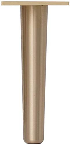 WaiMin Pieds des meubles Pieds de meuble, tables en cuivre massif et de table basse chaises Cuisses de soutien du cabinet TV (Size : 12cm)