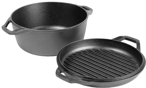 Chef Collection - Horno holandés doble de 6 cuartos
