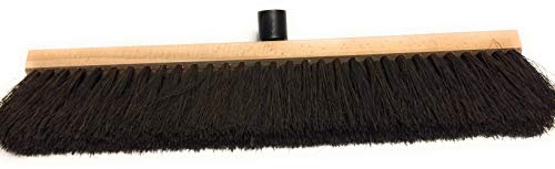 Saalbesen Straßenbesen Arenga 60cm Power Stick z. B. Holzstiel
