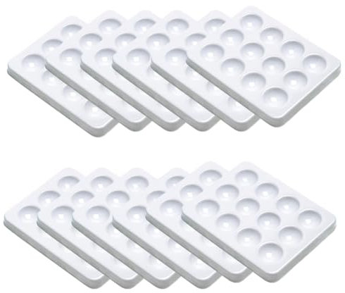 Remingtape Paquete de 12 Placas de Puntos: Placa de Reacción, 12 Pocillos, Polipropileno