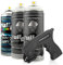 AutoFullCar - Pack 3 Spray Full Dip FULLDIP 2 Sprays Color a elegir + 1 Spray Barniz Brillo de Acabado Resistente (Blanco)