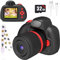 BaFuland Appareil Photo Enfant,2.4 Écran Appareil Photo Numérique Enfants avec Carte 32GB, 28MP/1080P Caméra Enfant avec Zoom Rotatif 360°& Selfie&Flash LED, Cadeaux pour Enfants de 3 à 12 Ans(Noir)