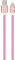 LAX Glitter Nylon Braided [Apple MFi Certified] Fast Charger iPhone Lightning Cable, iPhone Cord Compatible with iPhone 14/13 /12/11 Pro Max/XS MAX/XR/XS/X/8/7/SE/5S/6S/ iPad, iPod & More -(10FT-Rose)