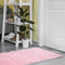 Shaggy Läufer nach Maß Einfarbig - Hochflor Langflor Flauschig Teppichläufer für Flur Schlafzimmer Küche - Teppich Set Läuferset in Versch. Größen und Farben Hellrosa Rosa 60 x 900 cm