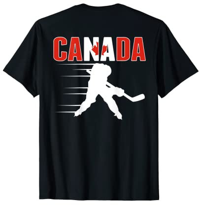 Kanada Eishockey-Liebhaber Trikot – kanadische Hockey-Team-Fans T-Shirt