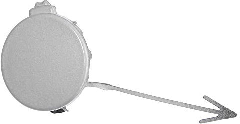 X AUTOHAUX Paraurti anteriore gancio traino gancio di traino tappo di copertura 5K0 807 241 tono argento