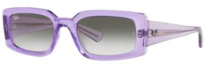 Ray-Ban KILIANE RB 4395 Transparent Violet/Grey Shaded 54/21/140 Unisex Sonnenbrillen