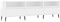 vidaXL Mueble de TV Madera contrachapada Blanco Brillo 150x30x44,5 cm