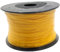 Abio Maurerschnur 50m Gelb Polyethylen Ø 20 mm Knotenfest Reißfest Belastbar Richtschnur auf Spule Bauschnur Lotschnur Pflasterschnur Gelb 1x50m