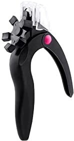 SUSOSU Couteau à Ongles Coupe-Ongles Professionnel Triple Cut Tip Cutter Cadran de Mesure Nail Tip Cutter Outils de manucure