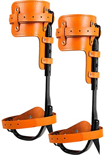 Rustproof Sturdy Forging Climbing Spurs - Non Slip Hunting & Fruit Picking