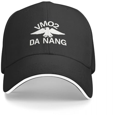 EIILHUED Magnum PI Unisex Baseballmützen, Holen Sie Sich den Look mit Magnum PI Cap, lässiger Verstellbarer Hut, Da Nang, VM02