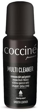 Cocciné - Reiniger für Glattleder Multi Cleaner, Schuhreinigungsprodukt, Reinigung von Schmutz und Staub, Abwaschen alter Pflegeprodukte, Leder Pflege für Schuhe