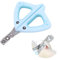 Coupe Griffes Chat, 2mm&4mm Trou Conique Coupe Ongle Chat, Coupe Griffe Chat, Ciseaux à Ongles Courbe, Tondeuses à Griffes Portable pour Griffes Petites et Grosses coupe griffe chat