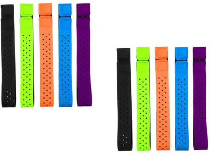 VANZACK 2 Sätze Herzfrequenzmesser Armband Zum Laufen Herzfrequenz Brustgurt Herzfrequenzmesser Brustgurt Herzfrequenz Armband Ersatz Herzfrequenzband Herzfrequenzgurt 5 Stück * 2