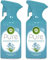 Air Wick Desodorisant Maison Aérosol Pure Rosée de Printemps 250 ml (Lot de 2)