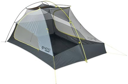 NEMO Equipment Hornet OSMO Ultraleichtes Rucksackzelt – Birke Bud/Goodnight Grey – 3 Personen