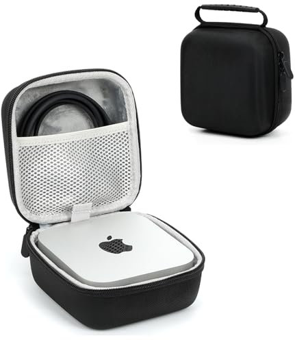 Growalleter Case for Apple Mac Mini M4 Chip /M4 Pro Chip Desktop Computer & Accessories, Travel Protective Hard Carrying Bag Compatible with Apple Mac Mini M4 / Mac M4 Pro (Case Only)