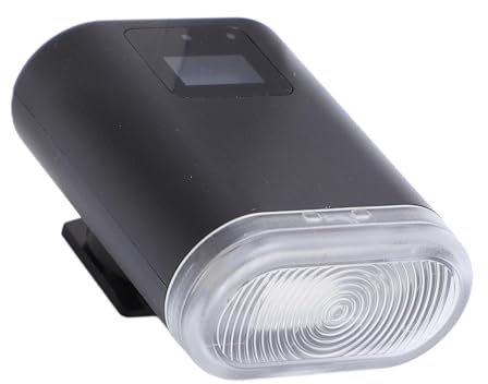 Ultra Portable Mini Camera Flash Universal On Camera Flash Electronic Speedlite for GR3 for ZV1, Hot Shoe Mount, 5600K 8 Level Brightness, TYPE C Rechargeable, Built in Screen