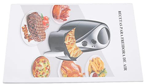 Libro di della Friggitrice per Aria, Libro di Friggitrice Air Ricette Air Fryer Fryer Ricetta Libro di Cottura 32 Ricette Immagini a Colori per Principianti e Utenti Avanzati