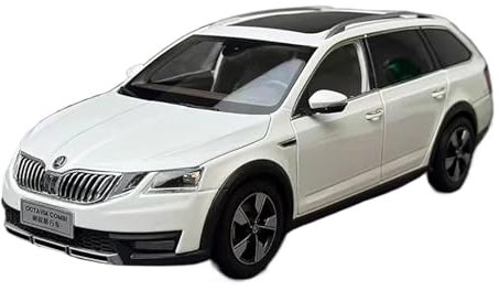 YCNXEB Miniatur Modelle 1:18 Für Skoda Octavia Kombi Legierung Automodell Klassische Fan-Sammlungen Auf Dem Display Originalgetreue Nachbildung