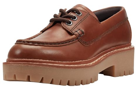 Marc Fisher LTD Women's Nerida Loafer, Dark Natural Leather 120, 2.5 UK