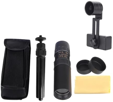 4K 10-300X40mm Monokular-Teleskop Super Telezoom Tragbares Mit Stativ + Clip for Outdoor-Sport Klar Bild(with Tripod Clip)