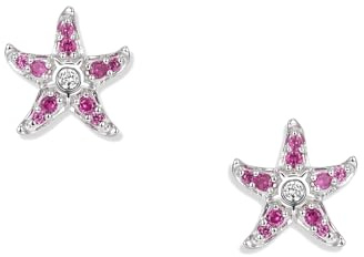 Seinerzeit FLORA & FAUNA Sonja Pink Seestern Ohrringe