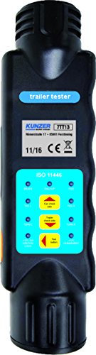 KUNZER 7TT13 Hand-Prüfgerät (Trailer Tester) - Für Fehleridentifikation bei 13-poligen Steckern an Anhängern und PKW