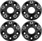 Winchmax 30 mm Nabenzentrierte Spurverbreiterungen. PKD 5 x 120, Gewinde 14 x 1,5 mm, Zentralbohrung 72,6 mm. 4 x 38 mm Distanzstücke für Discovery Mk3 & Mk4, PMK3 & Mk4. SCHWARZ T3