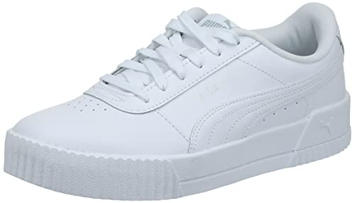 PUMA dam Carina träningssko, Puma vit Puma vit Puma silver - 38 EU