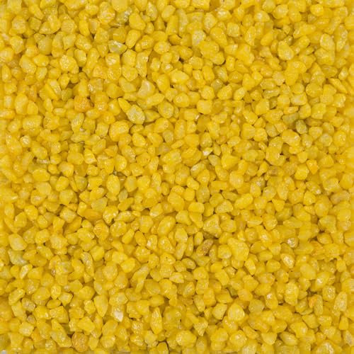 Fuchs seit 1895 Dekogranulat Farbkies Dekosteine 2-3mm 1000g in versch. Farben, Farbe:gelb